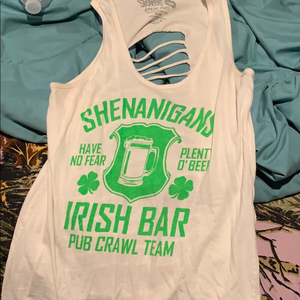 St. Patrick’s Day tank top